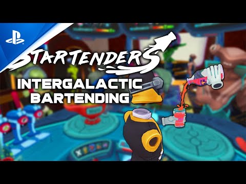 Startenders: Intergalactic Bartending - Announcement Trailer | PS VR2 Games